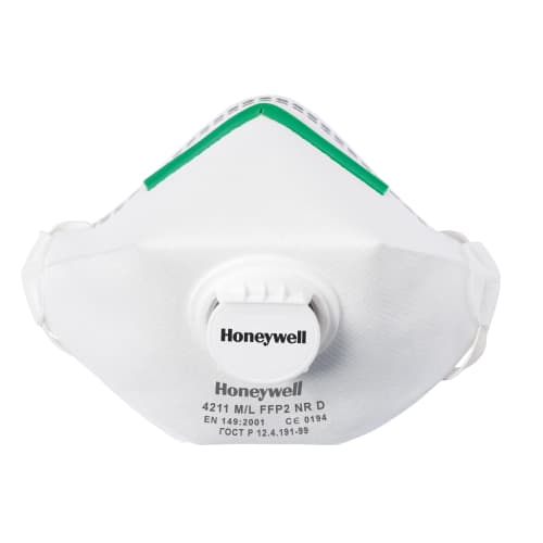 Masque de protection anti-poussières premium 4000 FFP2 Honeywell NR D