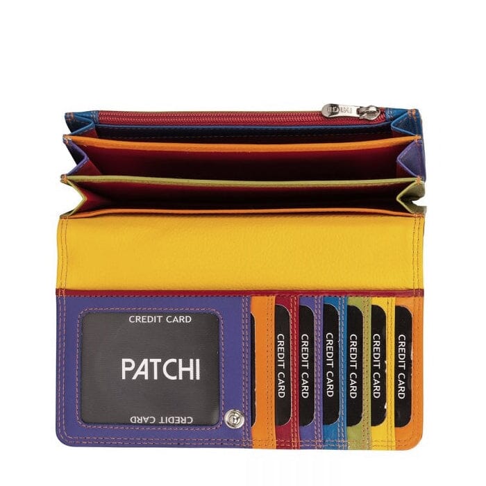 Patchi Dames Portemonnee L ROOD-MULTI