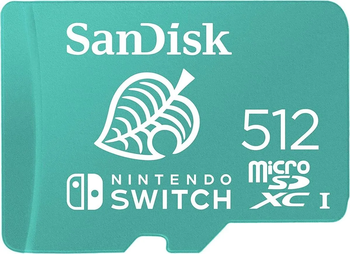 SanDisk SDXC 512 GB Switch Cartes mémoires