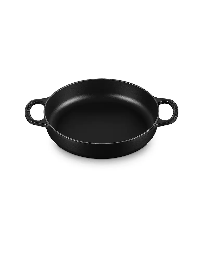 LE CREUSET Servierpfanne 28cm EVERY DAY PAN SIGNATURE Schwarz schwarz