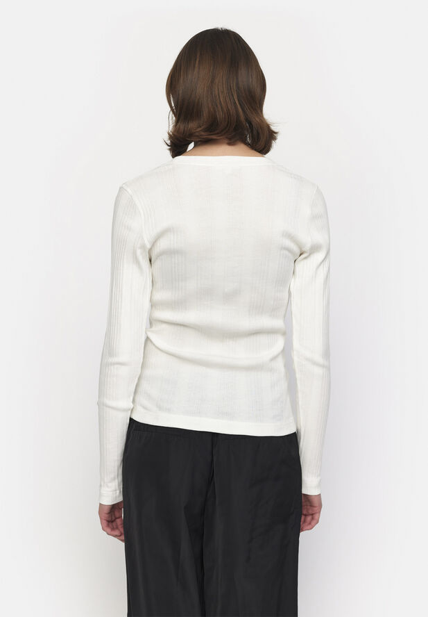 esmé studios ESLotus LS Top GOTS Snow white