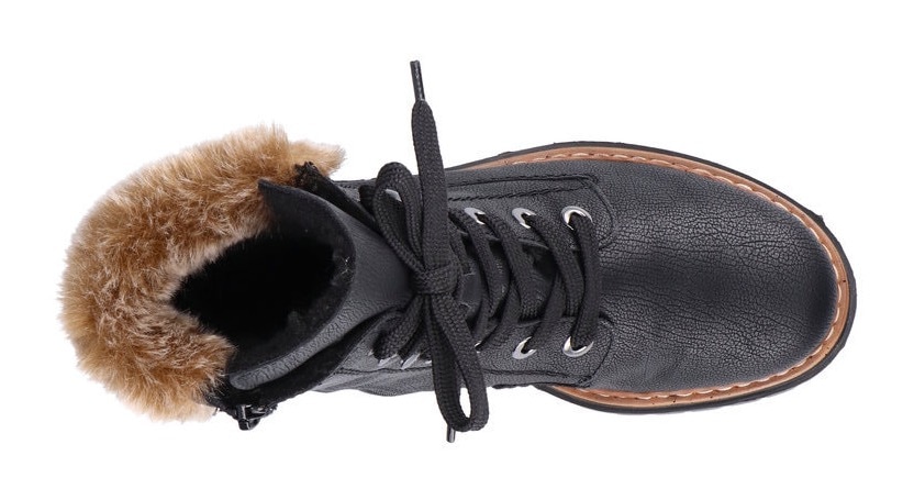 Rieker Winterboots  mit Kunstfell am Schaft