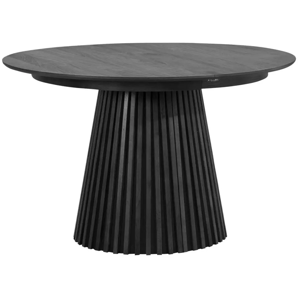 Eettafel Irene - zwart - uitschuifbaar