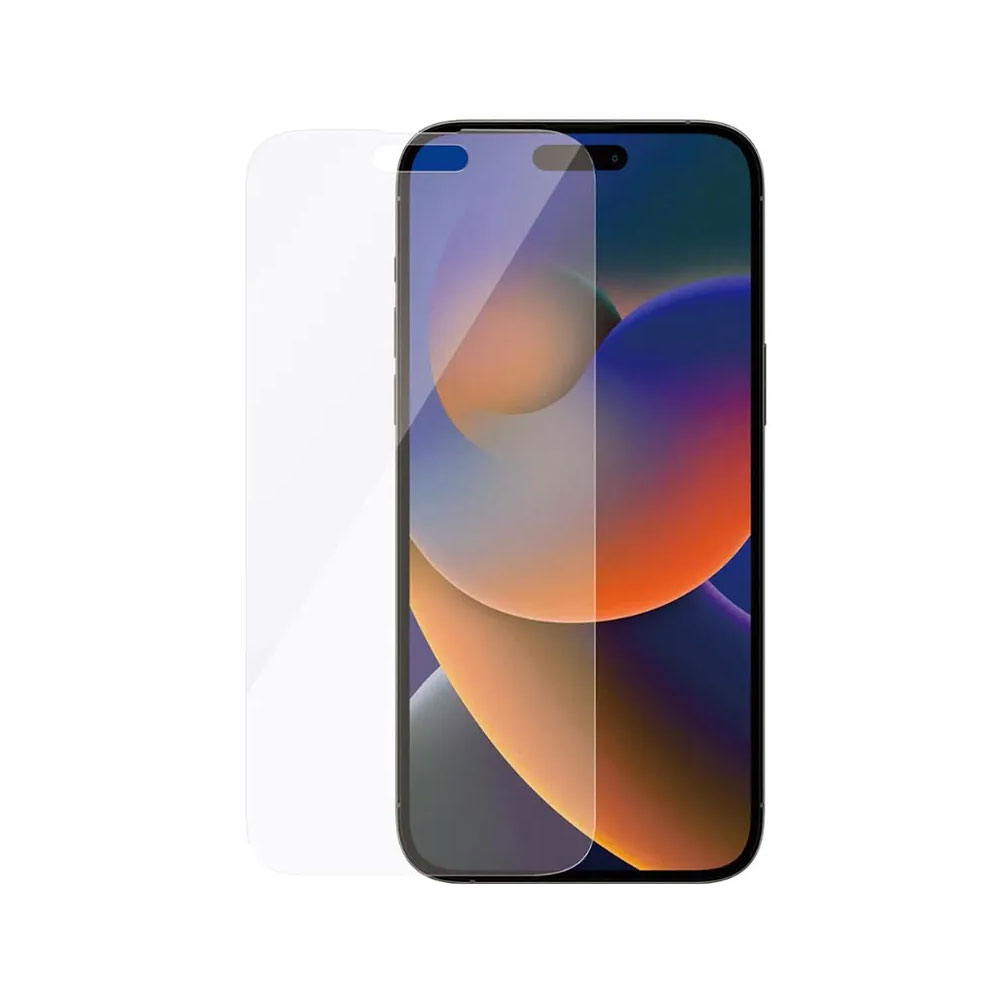 iPhone 14 Pro Max Antibakterielle Panzer Glas Displayschutz Case Friendly (2770)