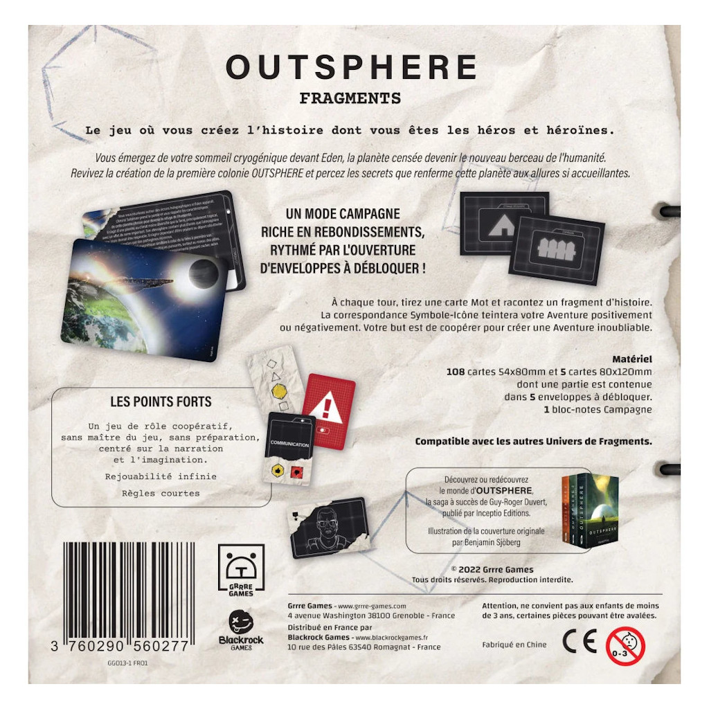 Fragments : Outsphere