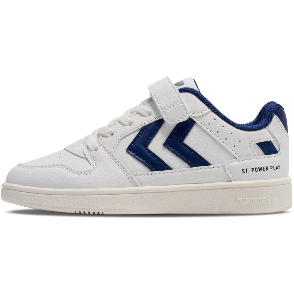 Køb Hummel White/Blue St Power Play Jr Sneakers