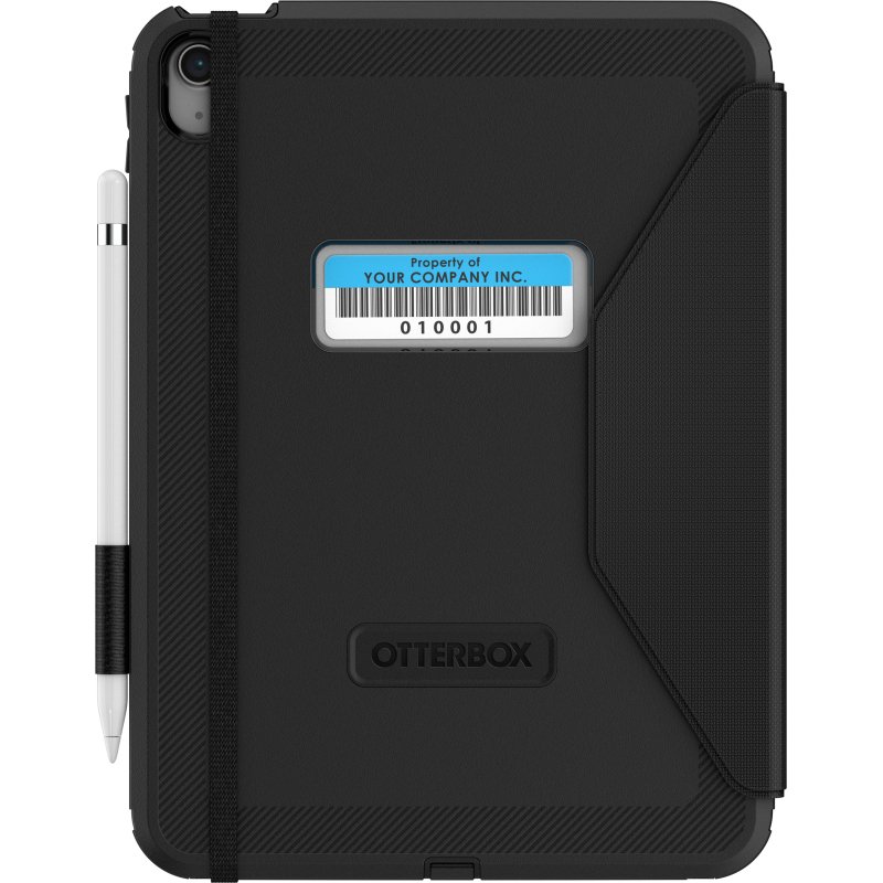 OtterBox Defender EDU Folio Series pour Apple iPad (A16/10th gen), noir - produits livrés sans emballage