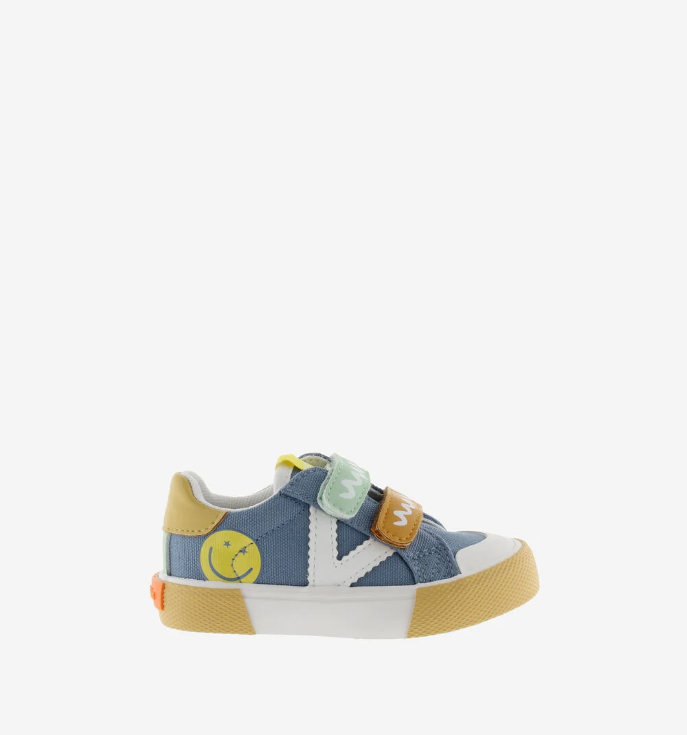 TRIBU SCRATCH PRINT MULTICOLORE Baskets imprimées pour enfant JEANS
