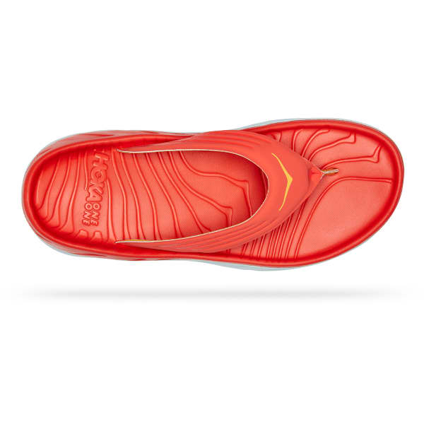 Tong de récupération HOKA ONE ONE ORA RECOVERY FLIP 2 FIESTA/AMBER YELLOW