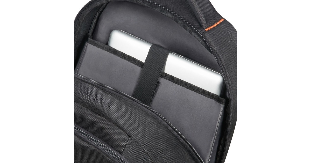 SamsoniteAmerican Tourister AT Work rugzak 17.3 inch  (Zwart/oranje)