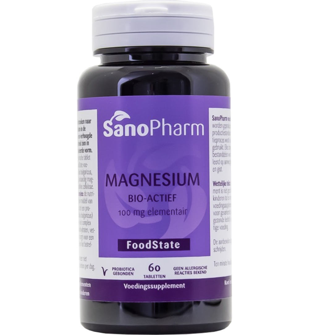 Sanopharm Magnesium 100 mg (60 tabletten)