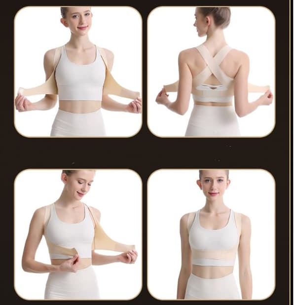 INF Posture Corrector for ryggstøtte - Lett og pustende