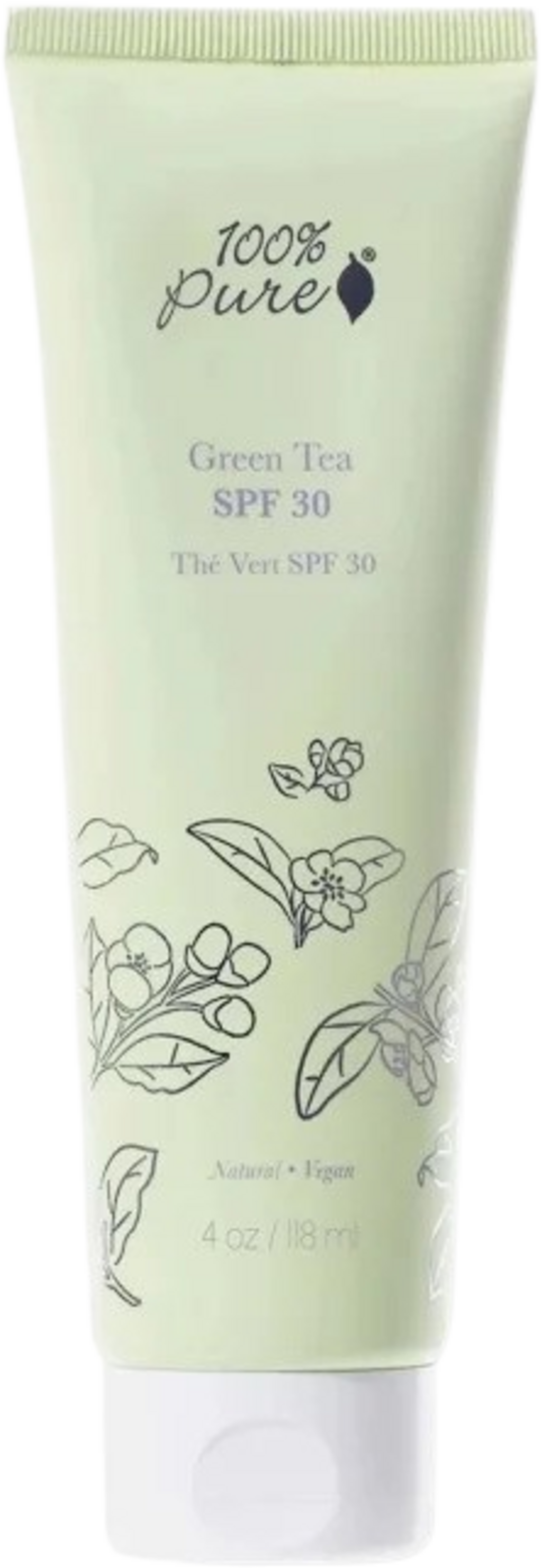 100% Pure  Green Tea SPF 30, 118 ml