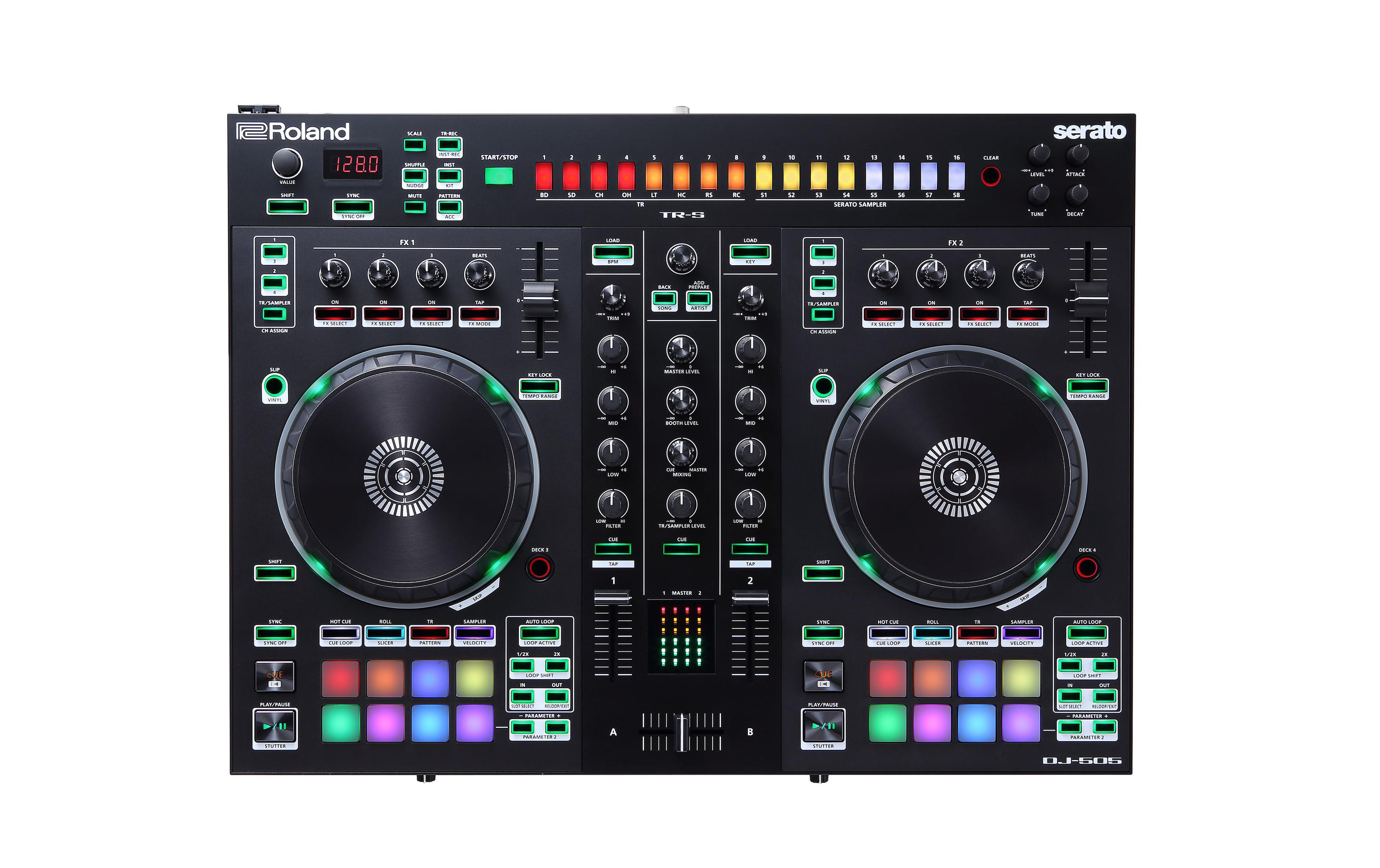 DJ-Controller DJ-505<br>Neue Tools für inspirierende Performances