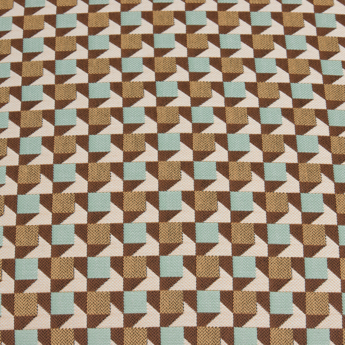 LA REDOUTE INTERIORS<br>Banco modular em tecido jacquard Origami, Seven