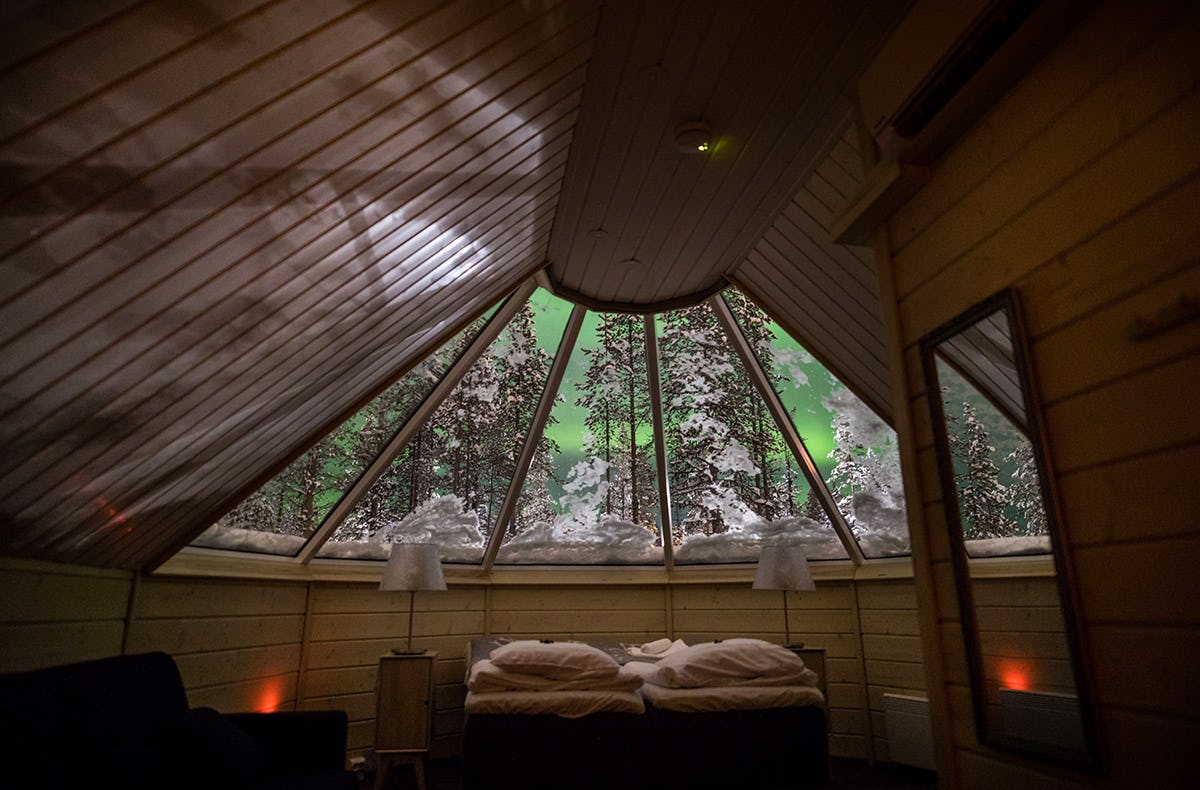 Glasiglu Hotel Saariselkä als Geschenkidee