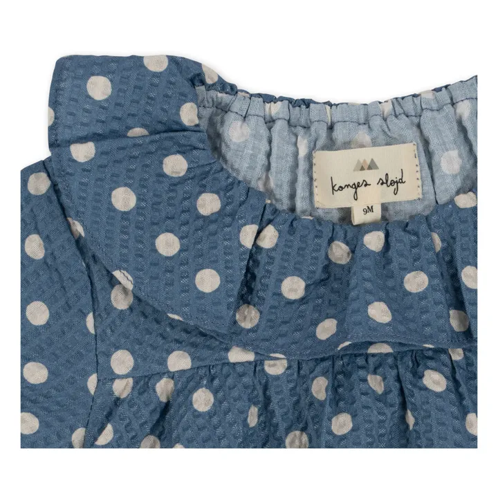 Konges Sløjd Robe Vida Coton Bio Bébé | Bleu