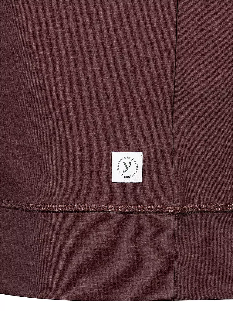 MEY Loungewear Sweatshirt FELPA STRETCH mokka beans braun