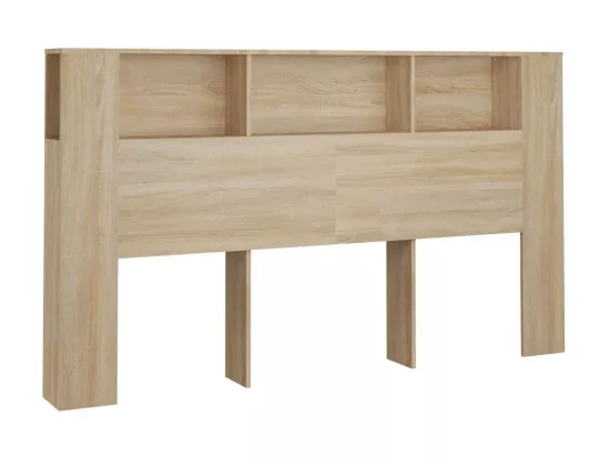 Armoire de tête de lit Chêne sonoma 180x18,5x104,5 cm