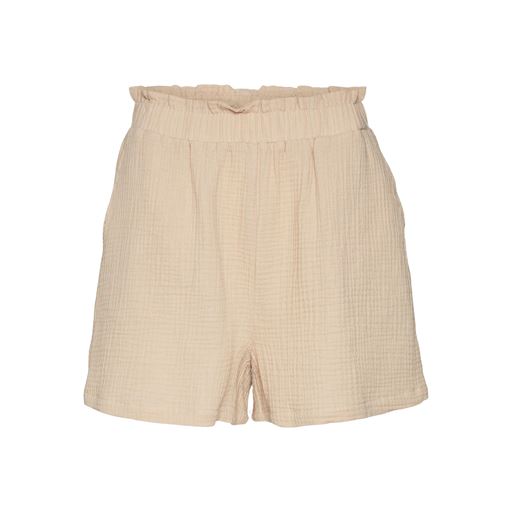 Vero Moda Natali Højtaljede Shorts, Irish Cream, XL