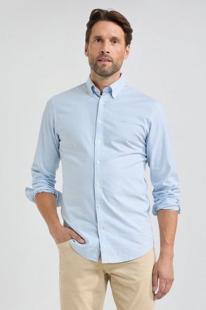 McGregor Overhemd Oxford Streep Lichtblauw MM242.6001.02-2001 kopen