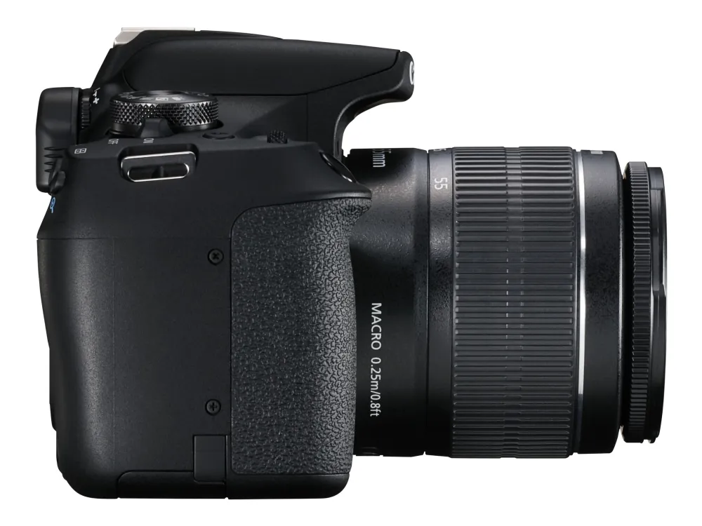 Canon EOS 2000D   LP-E10 batteri - Digitalkamera - SLR - 24.1 MP - APS-C - 1080p / 30 fps - 3x optisk zoom EF-S 18-55 mm IS II objektiv - Wi-Fi, NFC