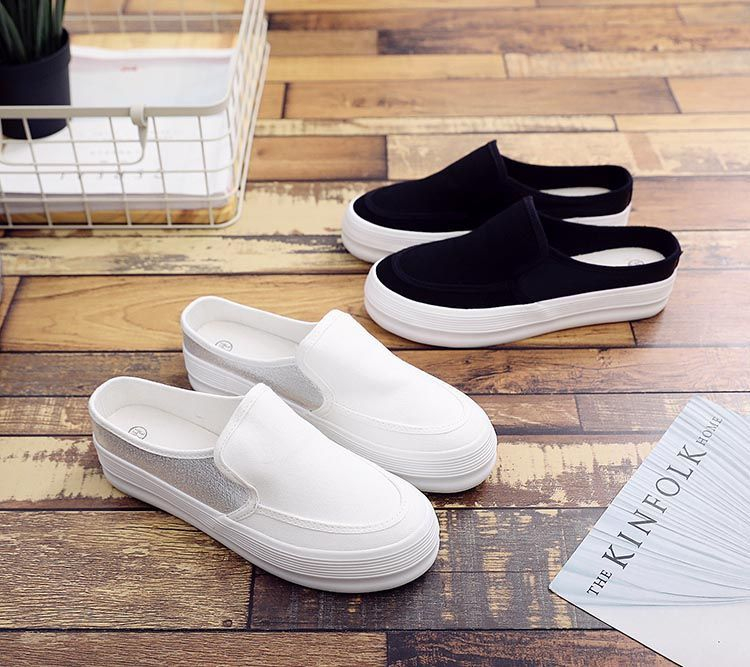 Solejoy - Canvas muiltjes sneakers