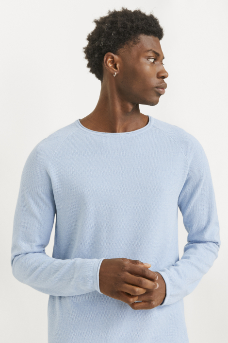 Jack & Jones blauwe heren trui