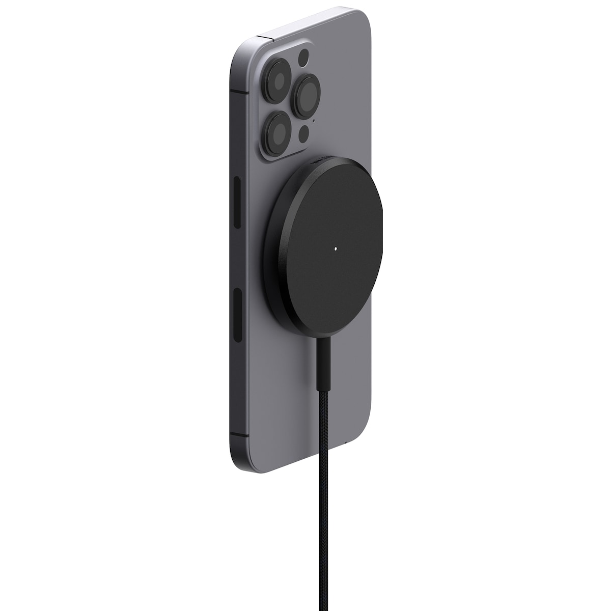 Unisynk Qi2 15 W trådløs lader (sort)