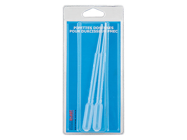 2 pipettes doseuses pour durcisseur Soloplast