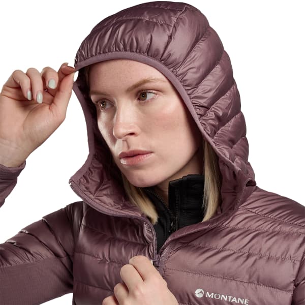 Doudoune randonnée MONTANE LITE HOODIE W MOONSCAPE