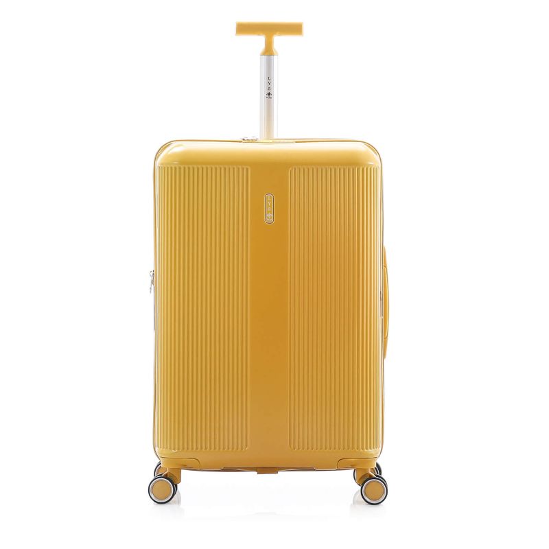 Valise rigide 9925 Extensible 76 cm Moutarde