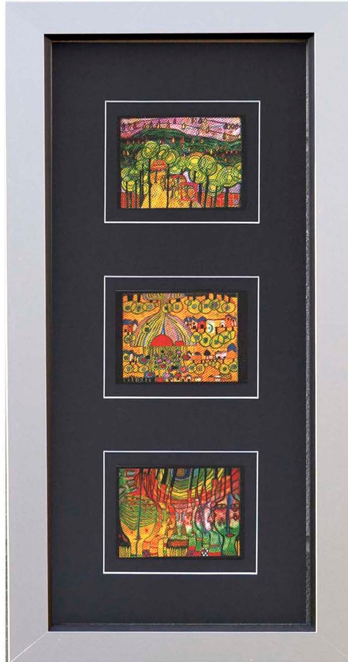 Kunstdruck HUNDERTWASSER