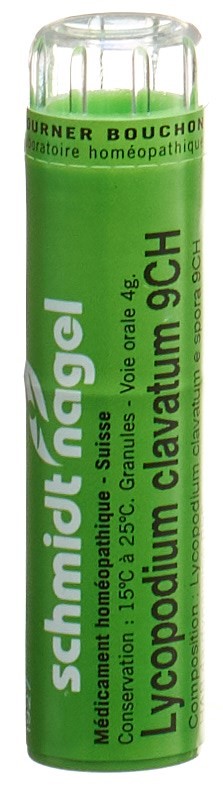 SCHMIDT-NAGEL Lycopodium clavatum 9 CH<br>4 g, Granulat