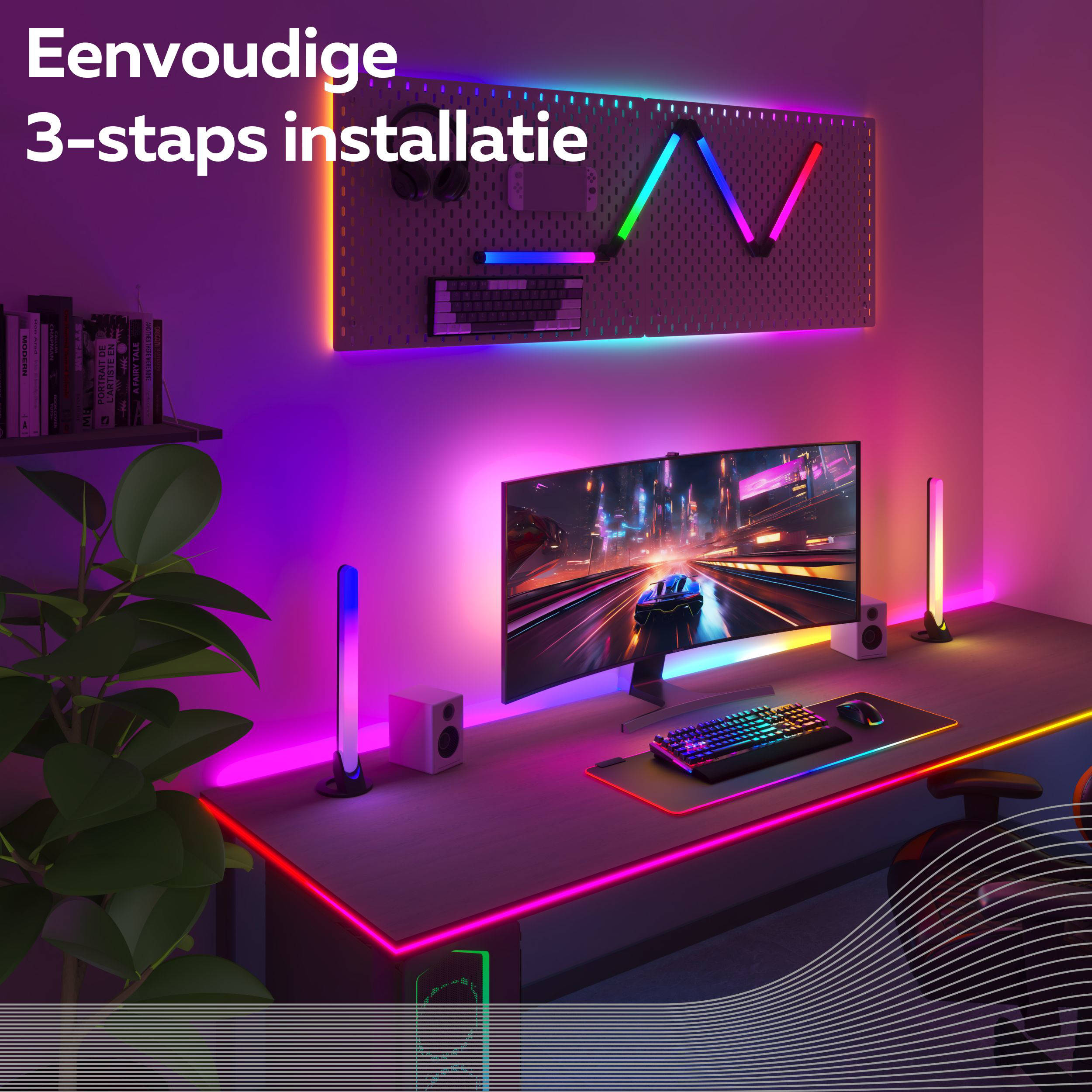 Calex Calex Gaming Neon Flex LED Strip - Razer Chroma Compatibel