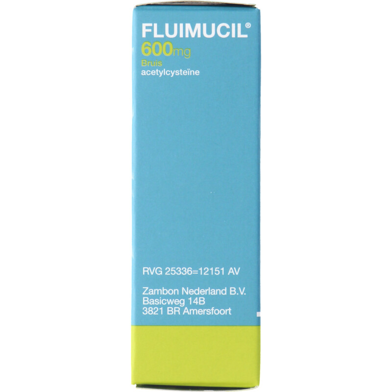 Fluimucil 600mg bruistablet