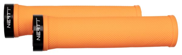 Paire de Grips Neatt One Lock Orange Néon