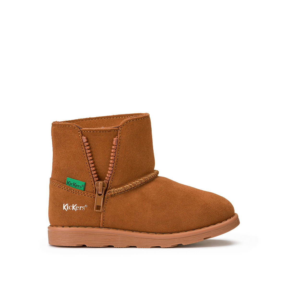 KICKERS<br>Botas de couro forradas, Aldiza