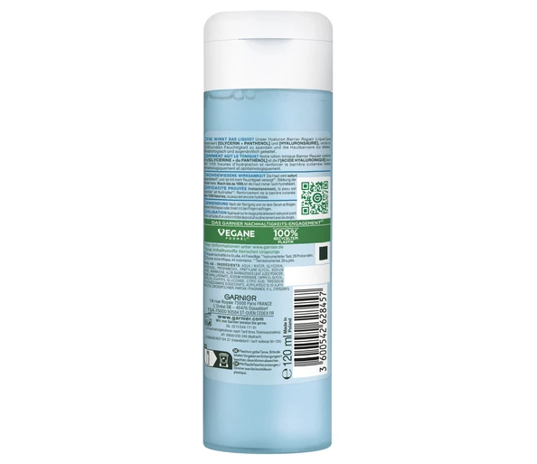 Garnier Hyaluron Barrier Repair Liquid Care