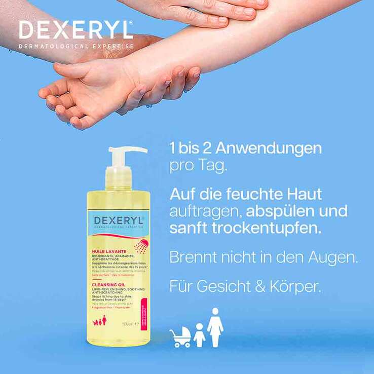 Dexeryl Reinigungsöl, 500 ml