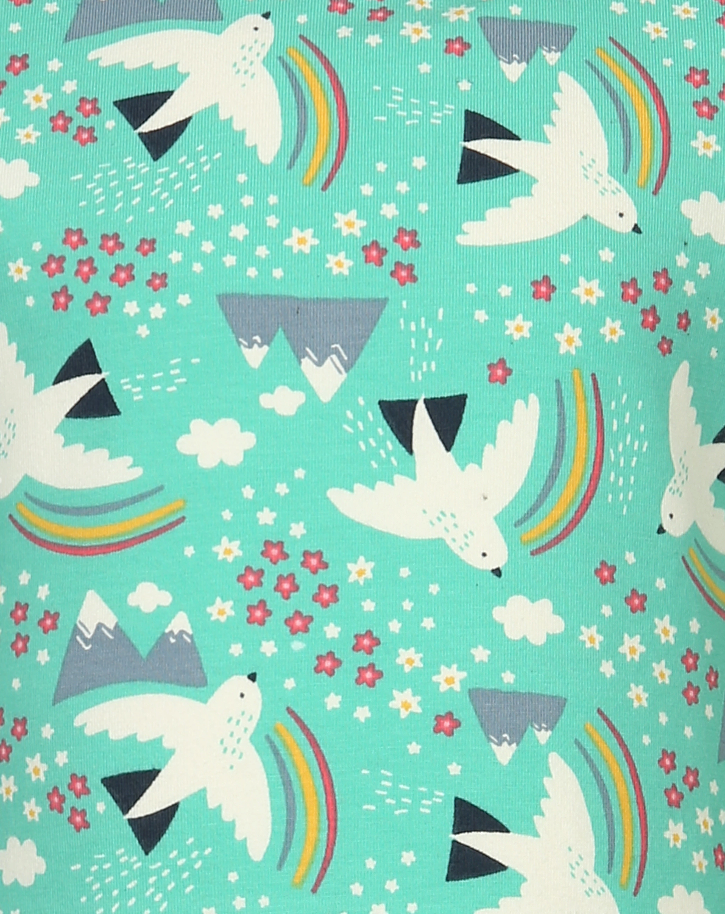Langarm-Kleid PTARMIGAN in mint