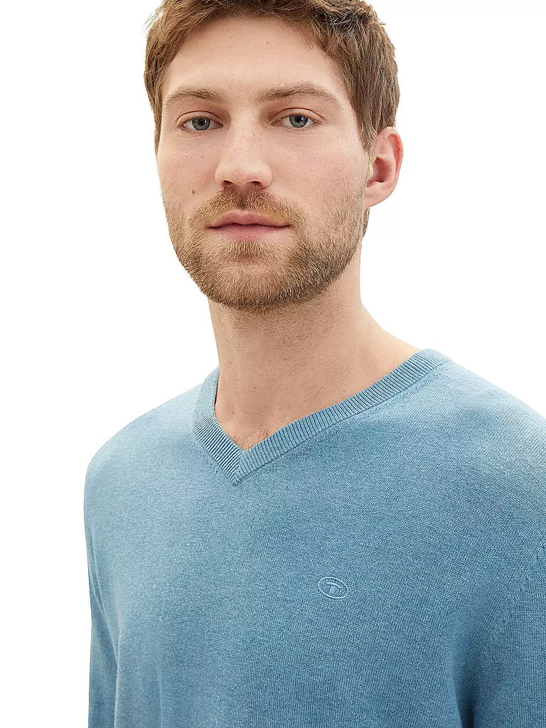 TOM TAILOR Pullover  hellblau