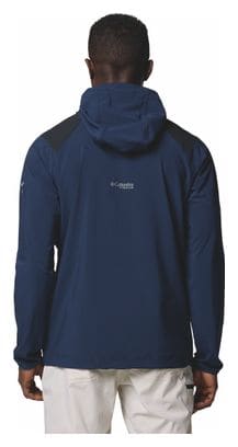Veste Softshell Columbia Triple Canyon Hooded Bleu Homme