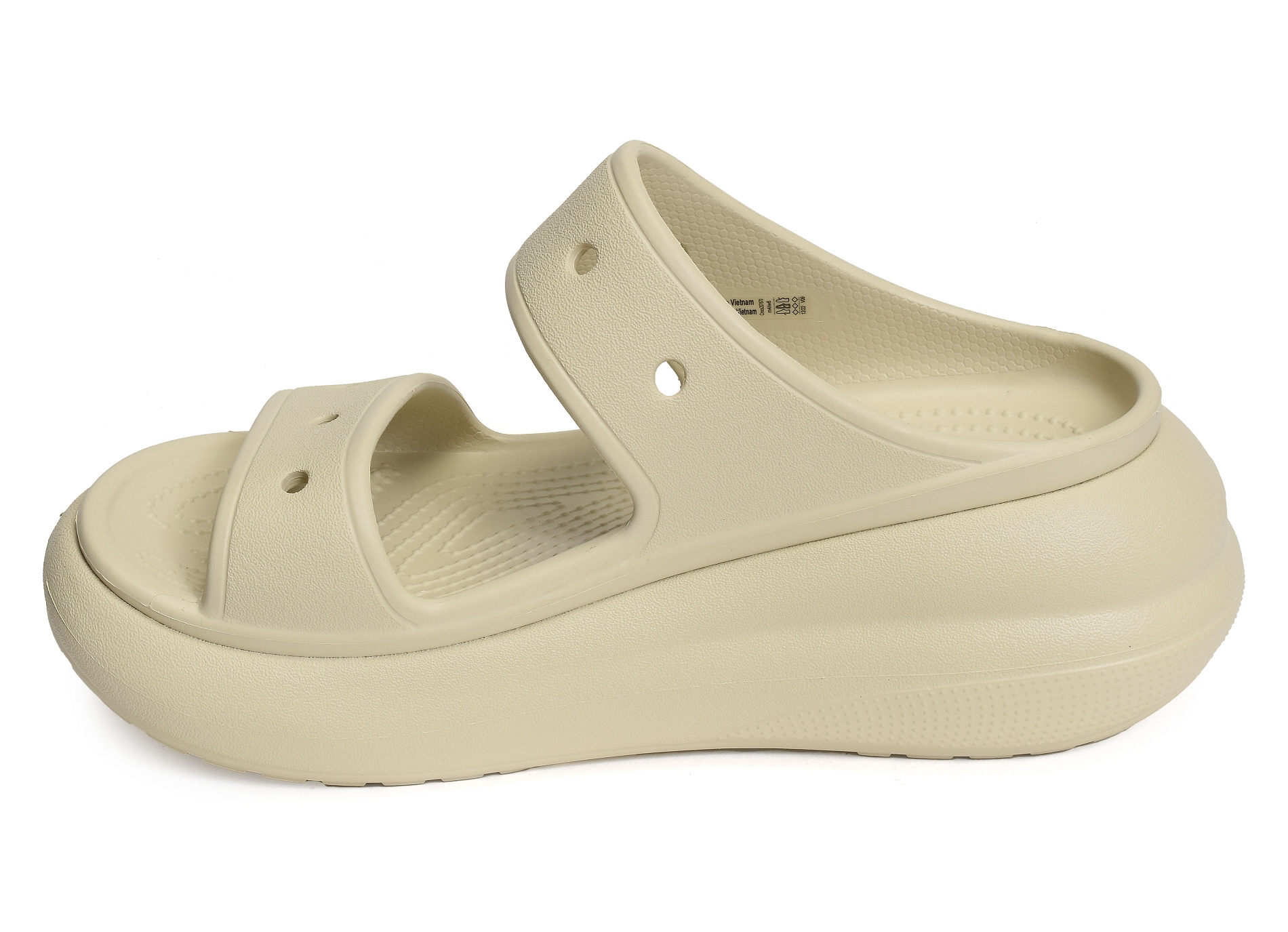 Classic cruch sandal beige