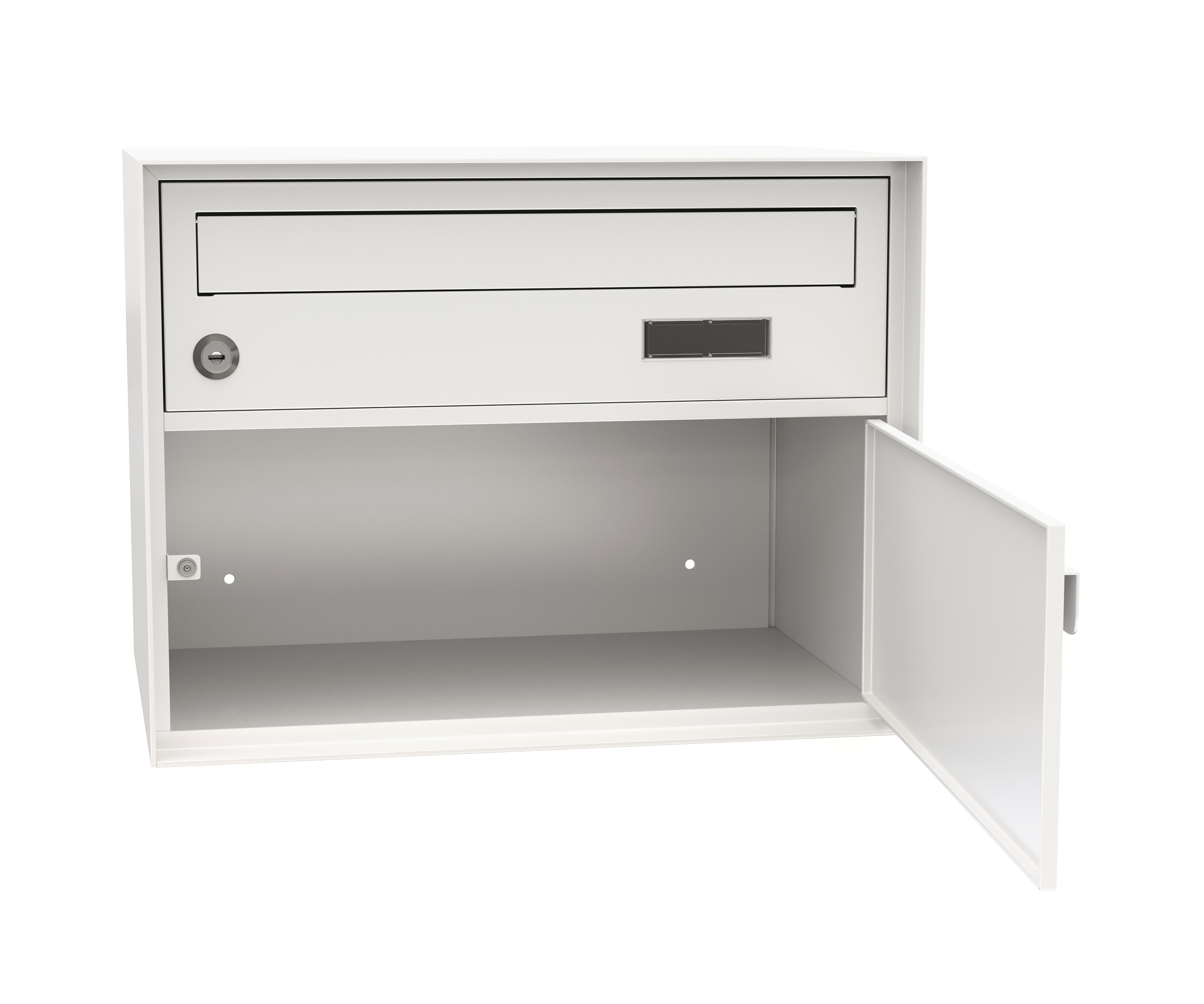 Briefkasten 41 x 31 cm weiss