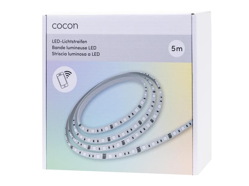 COCON LED-Streifen 5 m LED-Strip mit Farbwechselfunktion