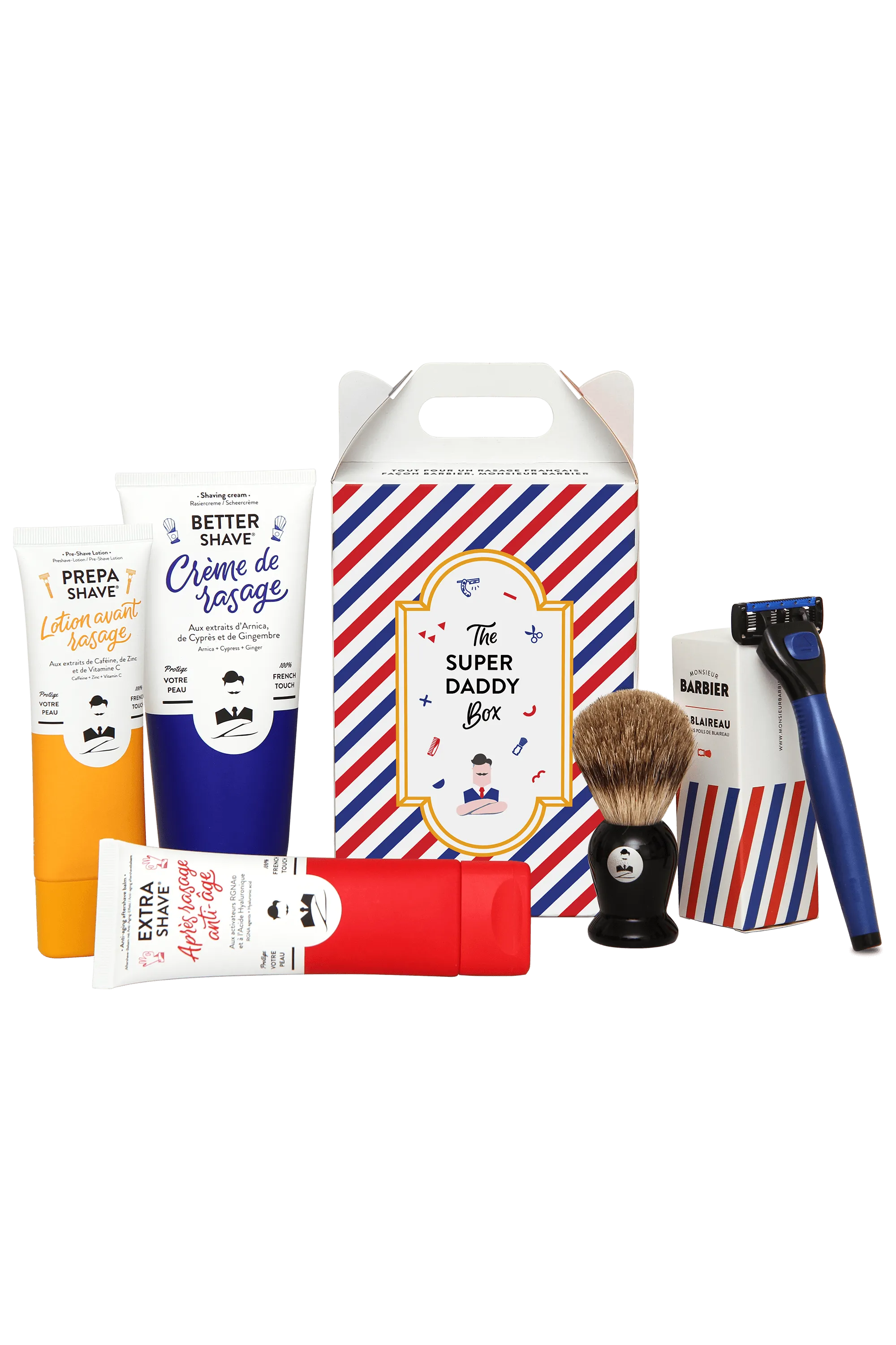 Monsieur Barbier Coffret de rasage pour homme Super Daddy