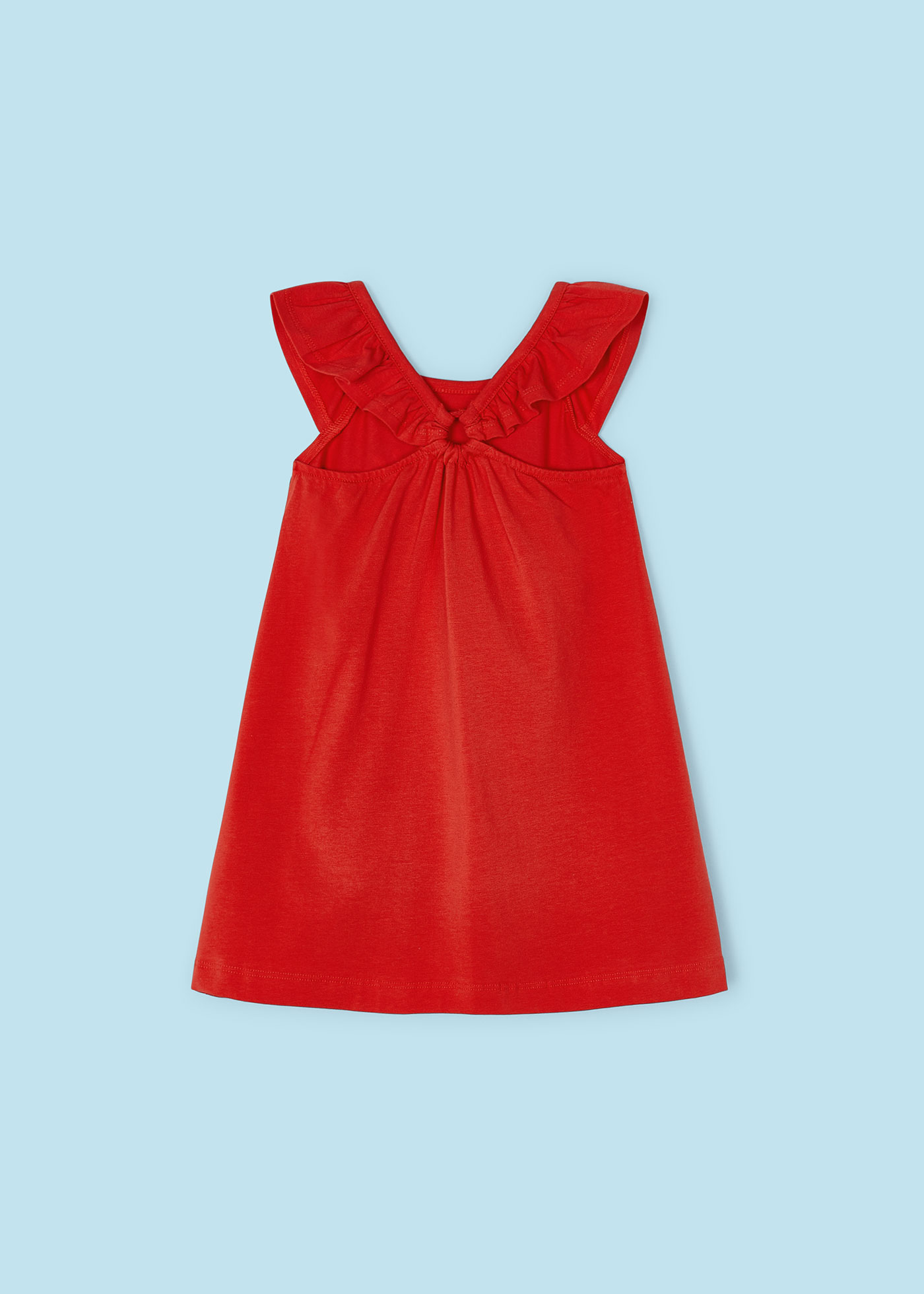 Vestido Better Cotton com estampa de kiwi para meninas