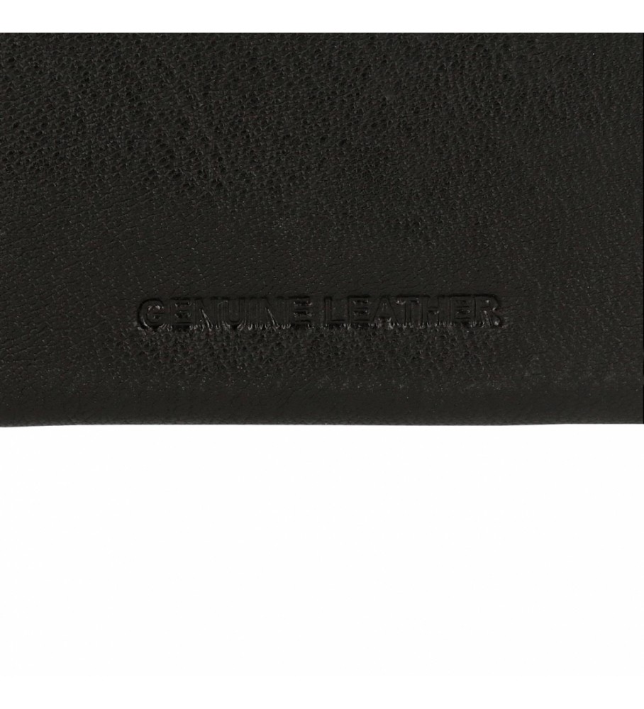 Joumma Bolsas Monedero Adept Alan Negro -11x7x1.5cm-