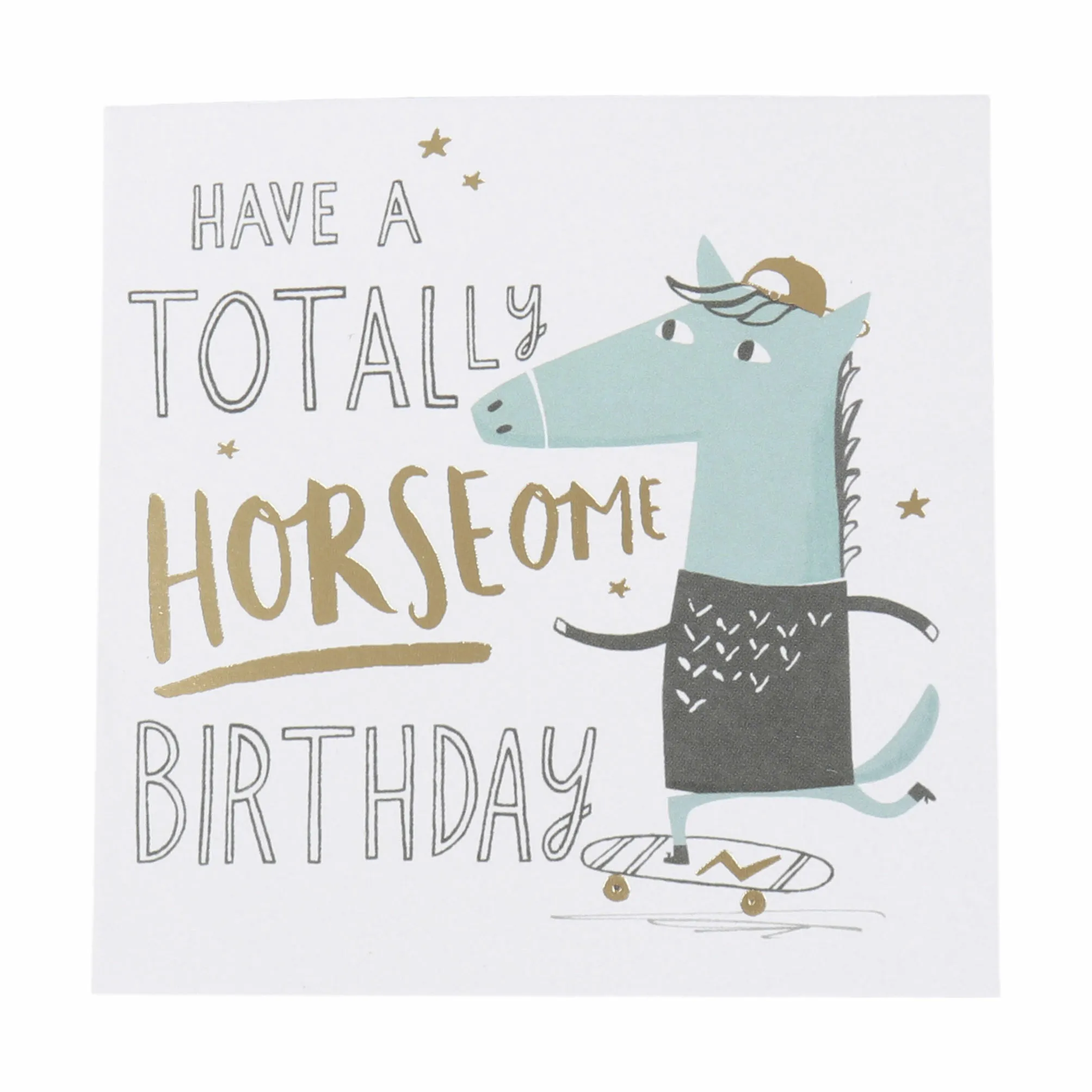 CASA Living Kort - Have a totally horseome birthday